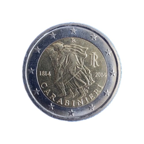 Moneta due euro rara - due,