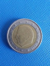 MONETA DA 2 DUE EURO BELGIO RE