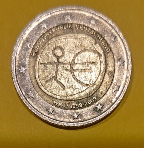Moneta due euro - moneta, germania