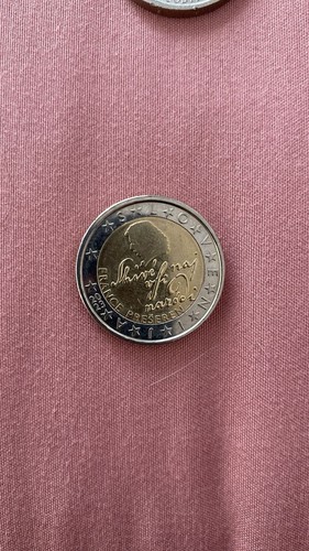 Moneta due euro rara - moneta,