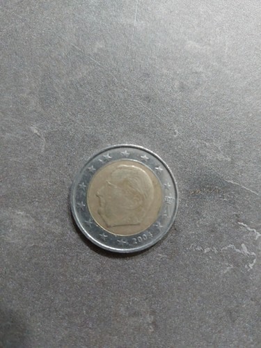 Moneta due euro belgio re - 2,