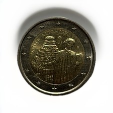 monete da due euro rare Dante