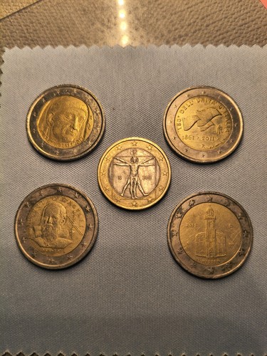 Piccola collezione monete - piccola,