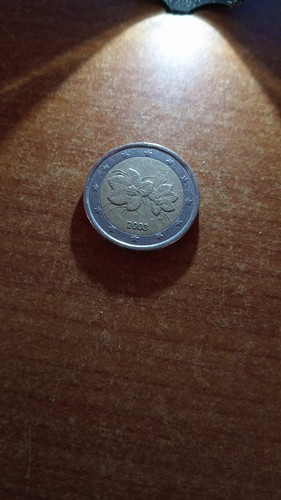Rara moneta due euro del - da,