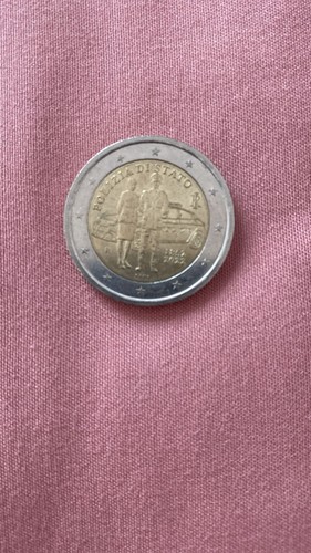 Moneta due euro rara - moneta,