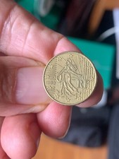 DUE Monete da 10 centesimi di