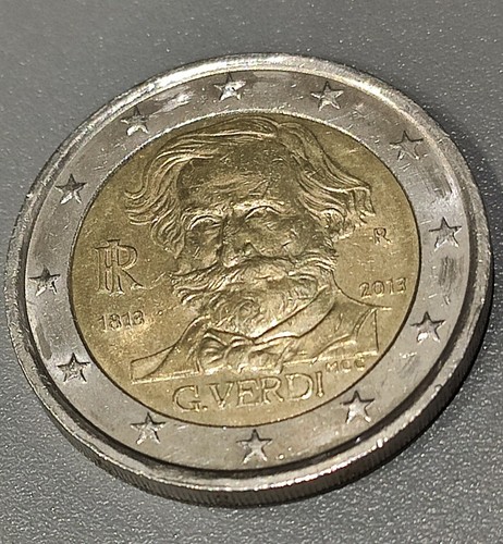 Moneta rara giuseppe - di, verdi