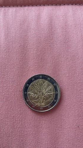 Moneta due euro - da, rara