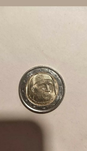 Moneta due euro - euro, rara