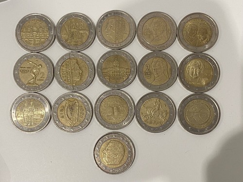 Monete euro due - da,