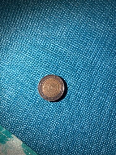 Moneta due euro rara - da,