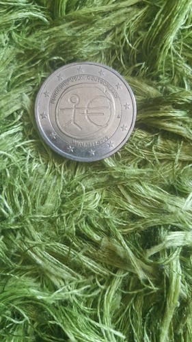 Moneta due euro - moneta, wwu