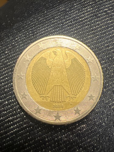 Moneta due euro - due, rara