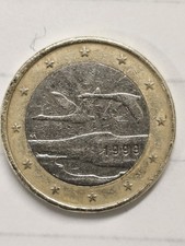 Moneta 1 Euro Finlandese 1999